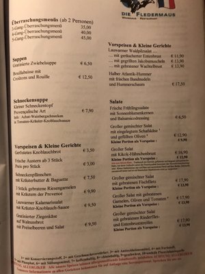 Menu photo 2 Fledermaus Pulheim, NW Menu photo 2 Fledermaus Pulheim, NW