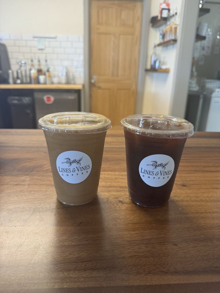 Lines and Vines Coffee Logo