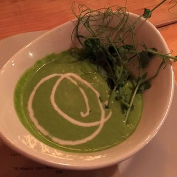 Farm & Table - Splir Pea and Sorrel Soup - New American Near Me - Albuquerque, New Mexico