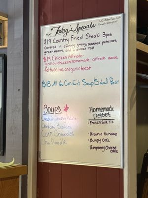 Menu photo 1 Bob's Place Alanson, MI Menu photo 1 Bob's Place Alanson, MI