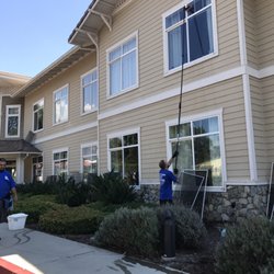 A Plus View Window Cleaning & power washing - Water fed pole ,,, pressurized Ro/Di water