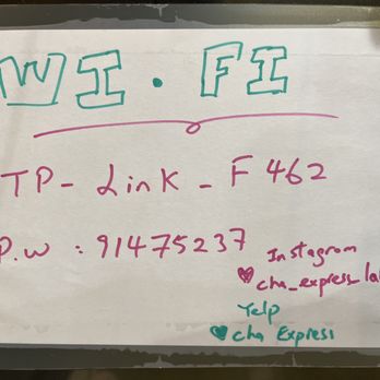 Cha Express - wifi - Bubble Tea Near Me - Alhambra, California
