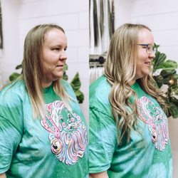 Blush Hair Salon - Before and after