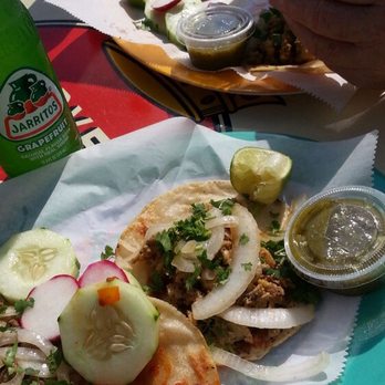 Shorty's Taqueria - two tacos on a plate - Food Trucks Near Me Shorty's Taqueria - two tacos on a plate - Food Trucks Near Me