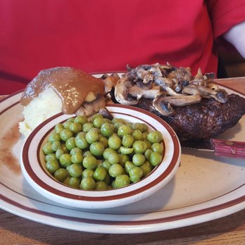 Totem Family Dining - Salisbury steak. Came with bread and bowl of gravy. Huge! - Breakfast & Brunch Near Me - Everett, Washington Totem Family Dining - Salisbury steak. Came with bread and bowl of gravy. Huge! - Breakfast & Brunch Near Me - Everett, Washington