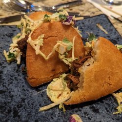 Aviation Grill - Short Ribs in Bao buns (buns are yummy crispy.)