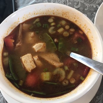 Ubon Thai Kitchen - Tom Yum with tofu! - Thai Near Me - Eugene, Oregon