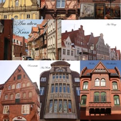 Giebel in der Salz-und Hansestadt