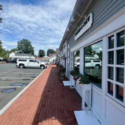 Kindred and Crew - Our storefront sign at Simsbury Town Shops, home to a great lineup of female-owned businesses like Belle & Raven and A Spoonful of Britain,