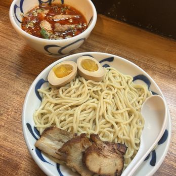 Shugetsu - Spicy Miso Tsukemen Special w/xtra egg (cold) - Ramen Near Me - San Mateo, California