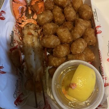 Cousins Maine Lobster - Hubby got the lobster tail and tots - Food Trucks Near Me - Waynesboro, Virginia Cousins Maine Lobster - Hubby got the lobster tail and tots - Food Trucks Near Me - Waynesboro, Virginia