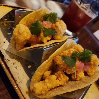 Meril - Crispy Rock Shrimp Tacos - New American Near Me - New Orleans, Louisiana
