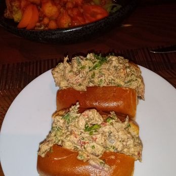 Riel - Crawfish bread - New American Near Me - Houston, Texas Riel - Crawfish bread - New American Near Me - Houston, Texas
