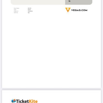 All Motown - This is how your tickets & receipt look like when it's texted to your phone... - Performing Arts Near Me - Las Vegas, Nevada