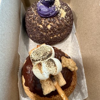 Light on the Sugar - Ube and s'mores cream puffs - Bakeries Near Me - Winter Park, Florida