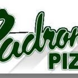the logo for padrone's pizza