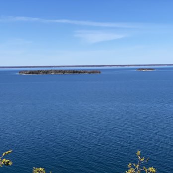 Peninsula State Park - View from skyline road islands in the bay - Parks Near Me - Fish Creek, Wisconsin Peninsula State Park - View from skyline road islands in the bay - Parks Near Me - Fish Creek, Wisconsin