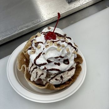 Sweet Life - Sundae with a homemade waffle bowl. - Juice Bars & Smoothies Near Me - Chula Vista, California Sweet Life - Sundae with a homemade waffle bowl. - Juice Bars & Smoothies Near Me - Chula Vista, California