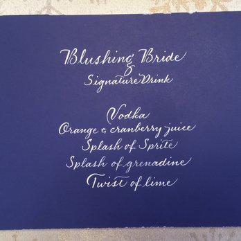 Louisville Calligraphy and Art - Small signage for receptions. - Calligraphy Near Me - Floyds Knobs, Indiana Louisville Calligraphy and Art - Small signage for receptions. - Calligraphy Near Me - Floyds Knobs, Indiana