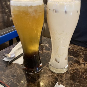 Pearl Castle Café - Honey green tea with boba and pudding milk tea - Taiwanese Near Me - Richmond, British Columbia Pearl Castle Café - Honey green tea with boba and pudding milk tea - Taiwanese Near Me - Richmond, British Columbia