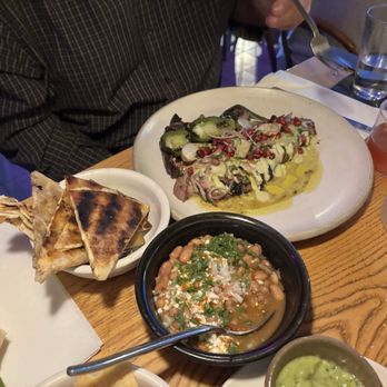Bacanora - Pork chop with quesadilla and beans - Mexican Near Me - Phoenix, Arizona