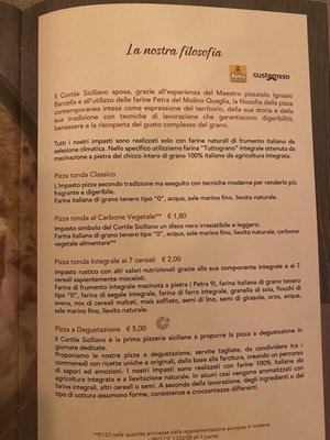 Menu photo 5 Cortile Siciliano Tremestieri Etneo, CT