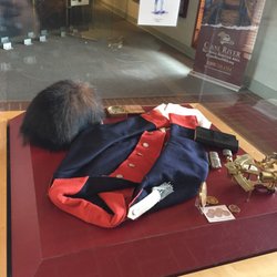 Uniform of the Lewis & Clark Corps of Discovery on display