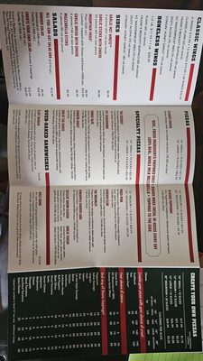 Menu photo 1 Mountain Mike's Pizza Pasadena, CA