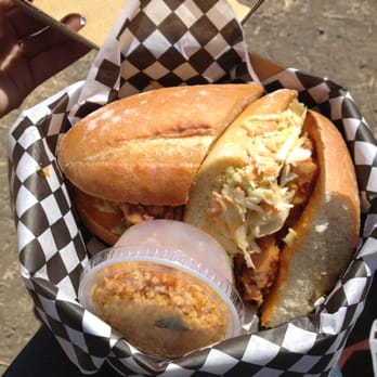 Grégoire - Buttermilk fried chicken with spicy coleslaw on a French roll. - French Near Me - Berkeley, California Grégoire - Buttermilk fried chicken with spicy coleslaw on a French roll. - French Near Me - Berkeley, California