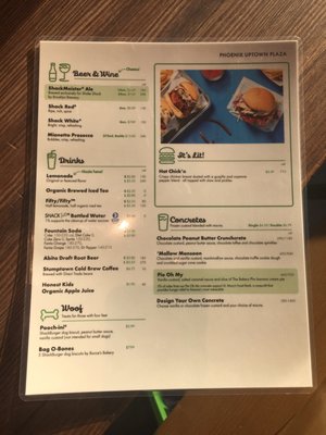 Menu photo 7 Shake Shack Uptown Plaza - Camelback & Central Phoenix, AZ Menu photo 7 Shake Shack Uptown Plaza - Camelback & Central Phoenix, AZ
