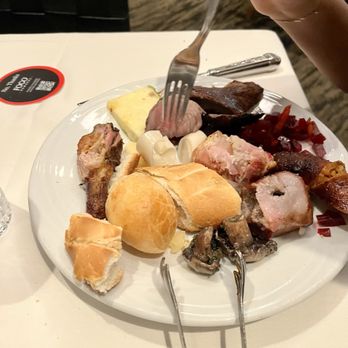 Fogo de Chão - My daughter's plate - Brazilian Near Me - Washington Dc, District of Columbia