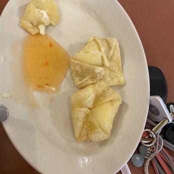 LuLu's Rice and Noodles - Undercooked Crab Rangoon - Chinese Near Me - Springdale, Ohio LuLu's Rice and Noodles - Undercooked Crab Rangoon - Chinese Near Me - Springdale, Ohio
