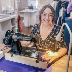 Indy Sewing Studio - Come play on this machine for fun at the Independence Concert Series! Fridays in June and July.