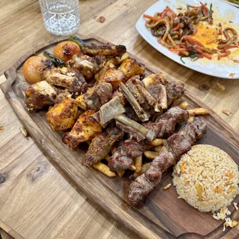 Oguz Uyghur Cuisine - Meat platter good - Desserts Near Me - Toronto, Ontario Oguz Uyghur Cuisine - Meat platter good - Desserts Near Me - Toronto, Ontario