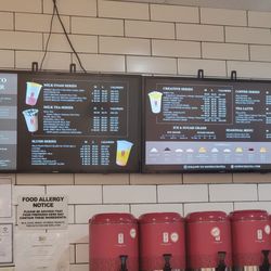 Gong Cha - Menu