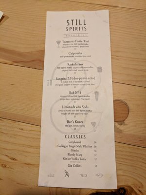 Menu photo 7 Still Spirits Albuquerque, NM