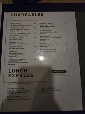 Menu photo 1 The Kouzzina Sudbury, ON Menu photo 1 The Kouzzina Sudbury, ON