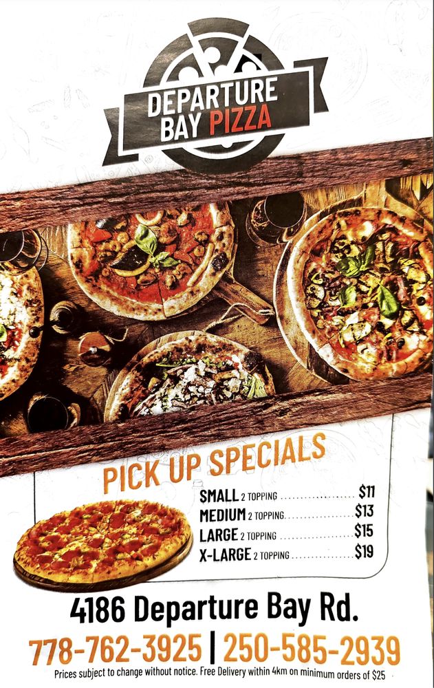 Departure Bay Pizza Logo