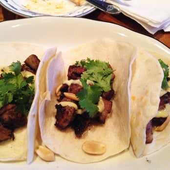 Tavern - 2 x lamb tacos and 1 beef short rib taco - New American Near Me - Nashville, Tennessee Tavern - 2 x lamb tacos and 1 beef short rib taco - New American Near Me - Nashville, Tennessee