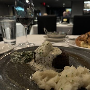 Morton's The Steakhouse - Wagyu steak with mashed potato  delicious - Steakhouses Near Me - Pittsburgh, Pennsylvania
