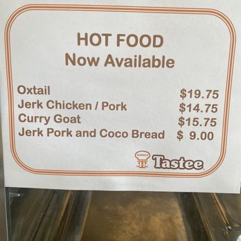 George's Tastee - June 2, 2024 menu - Caribbean Near Me - Markham, Ontario
