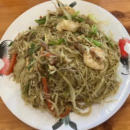 Singapore rice noodles