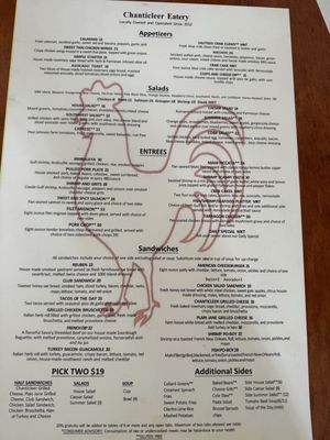 Menu photo 1 Chanticleer Eatery Santa Rosa Beach, FL Menu photo 1 Chanticleer Eatery Santa Rosa Beach, FL