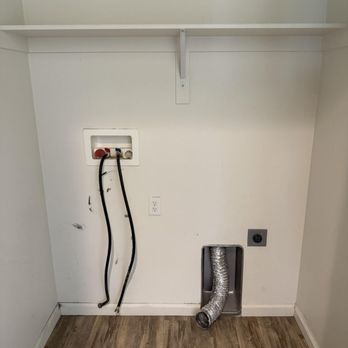 Llewellyn Plumbing - Laundry room before reconfiguration - Plumbing Near Me - Spanish Fork, Utah Llewellyn Plumbing - Laundry room before reconfiguration - Plumbing Near Me - Spanish Fork, Utah