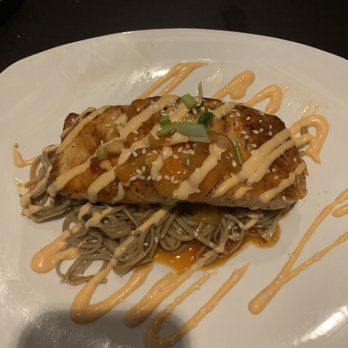 110 Grill - 110 sesame ginger salmon - American Near Me - Wrentham, Massachusetts 110 Grill - 110 sesame ginger salmon - American Near Me - Wrentham, Massachusetts