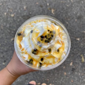 Tea Juice - Passion Fruit Smoothie (S2) - 09/15/2020 - Bubble Tea Near Me - San Carlos, California