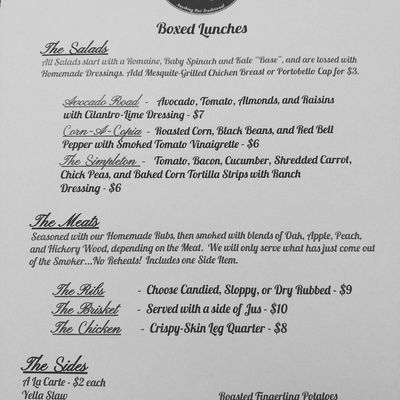 Menu photo 2 The Candied Rib Mt. Juliet, TN Menu photo 2 The Candied Rib Mt. Juliet, TN