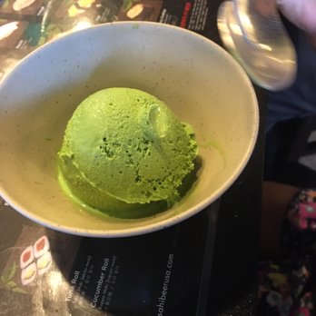 E Sushi - Green tea ice cream - Japanese Near Me - Whittier, California