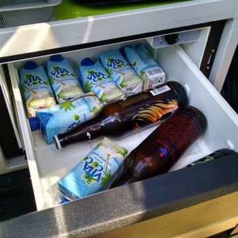 Escape Campervans - Small fridge, enough room for a bunch of beers! - Car Rental Near Me - Inglewood, California Escape Campervans - Small fridge, enough room for a bunch of beers! - Car Rental Near Me - Inglewood, California