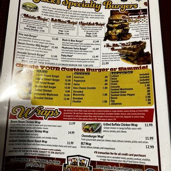 One Eyed Jack's - Menu - American Near Me - Winamac, Indiana